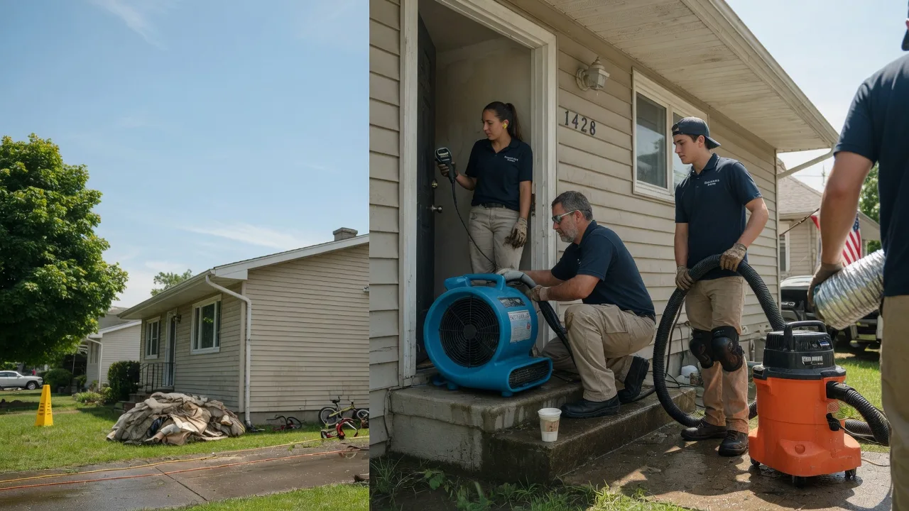 Water Damage Restoration in Columbia, IL near me